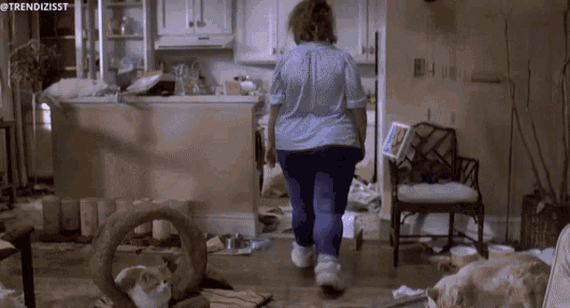 Time For Housework Messy Flat GIF - Time For Housework Messy Flat Trendizisst GIFs