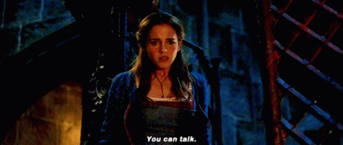 Beauty And The Beast You Can Talk GIF - Beauty And The Beast You Can Talk Belle GIFs