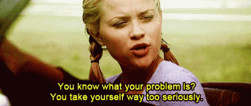 a woman is sitting in a car talking about her problem .