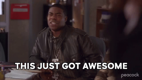 This Just Got Awesome Tracy Jordan GIF - This Just Got Awesome Tracy Jordan 30rock GIFs
