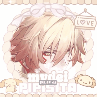 a picture of a girl with the name mydei on it