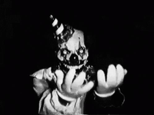 Scary Scary Clown GIF - Scary Scary Clown GIFs
