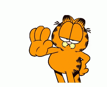 Garfield Stop GIF - Garfield Stop Smh GIFs