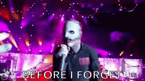 Before I Forget Singing GIF - Before I Forget Singing Screaming GIFs