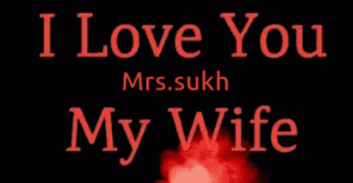 Love You Wife I Love You GIF - Love You Wife I Love You Ily GIFs