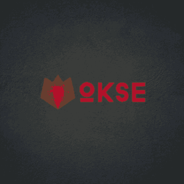 two gold circles with the letter d on them and the word okse in red