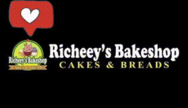 the logo for richieey 's bakeshop cakes and breads