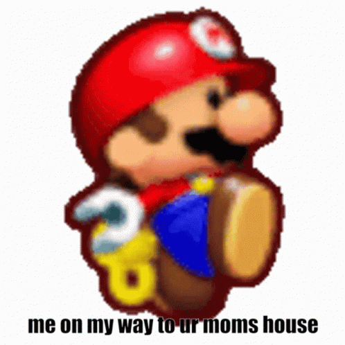 Mario Mom GIF
