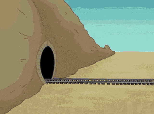 Train Tunnel GIF - Train Tunnel Crash GIFs