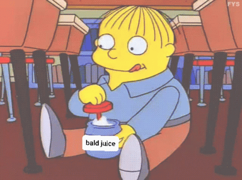 Bald Bald Juice GIF - Bald Bald Juice Hair GIFs