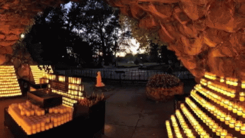 Grotto GIF - Grotto Candles GIFs