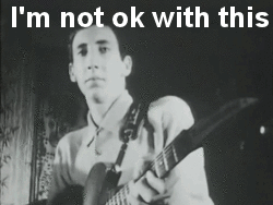 Not Ok Pete Townshend GIF - Not Ok Pete Townshend The Who GIFs