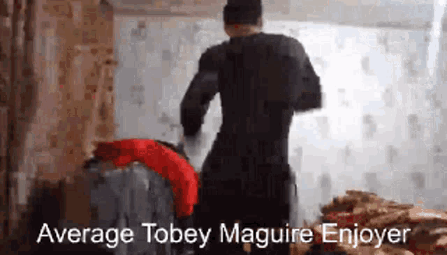 бабазук Average Tobey Maguire Enjoyer GIF - бабазук Average Tobey Maguire Enjoyer Babazuk GIFs