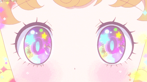 a close up of a girl 's eyes with the hashtag hothotmeo