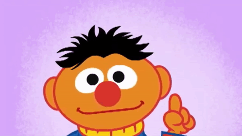 Ernie Sesame Street GIF - Ernie Sesame Street Pointing GIFs