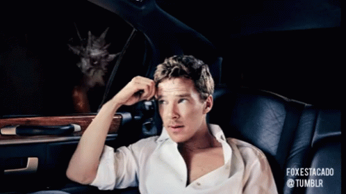 Benedict Cumberbatch Smaug GIF - Benedict Cumberbatch Smaug Chill GIFs