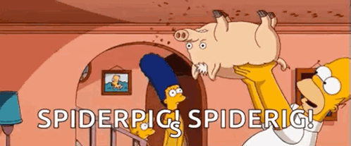 The Simpsons Spider Pig GIF - The Simpsons Spider Pig Homer Simpson GIFs