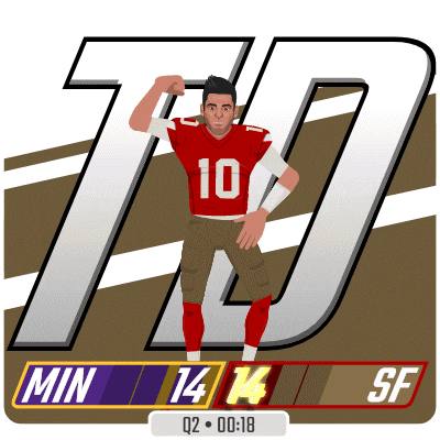 an illustration of a football player wearing a number 10 jersey