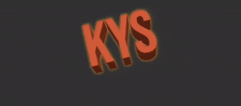 a 3d rendering of the word kvs on a gray background