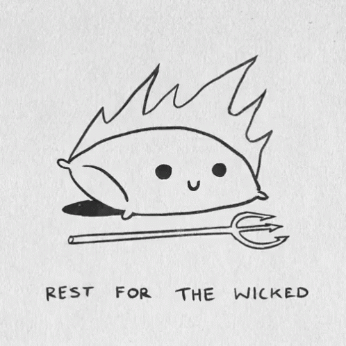 Rest For The Wicked GIF - Rest Wicked Fork GIFs