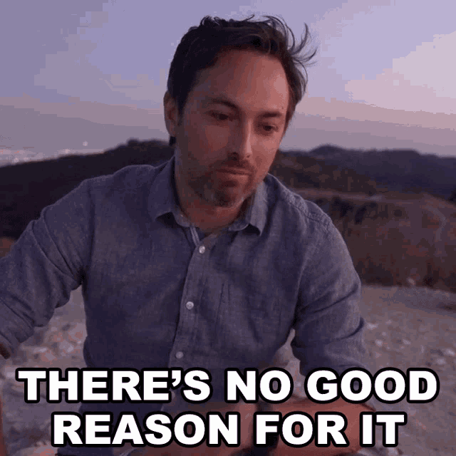 Theres No Good Reason For It Derek Muller GIF - Theres No Good Reason For It Derek Muller Veritasium GIFs