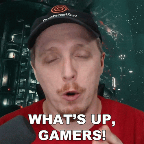 Whats Up Gamers Max Shockley GIF - Whats Up Gamers Max Shockley Dreamcastguy GIFs