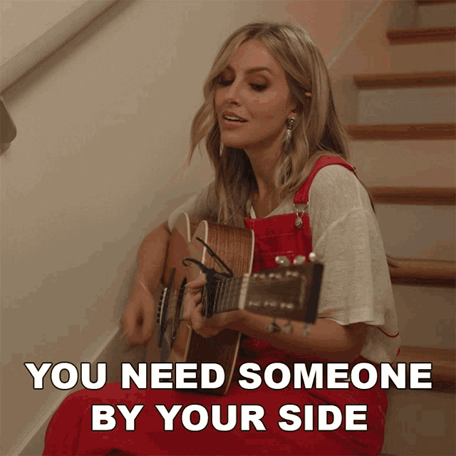 You Need Someone By Your Side Catie Offerman GIF - You Need Someone By Your Side Catie Offerman Get A Dog Song GIFs