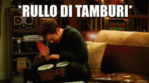 Tamburo Tamburi Batteria Batterista Attesa Souspance Attesa Aspetta Rullo Di Tamburi Big Bang Theory GIF - Sheldon Cooper Drumroll Drums GIFs