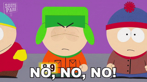 No No No Kyle Broflovki GIF - No No No Kyle Broflovki South Park GIFs