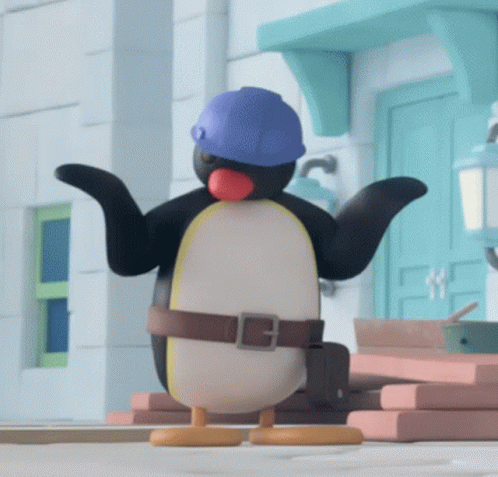 Pingu Shrug GIF - Pingu Shrug Penguin GIFs