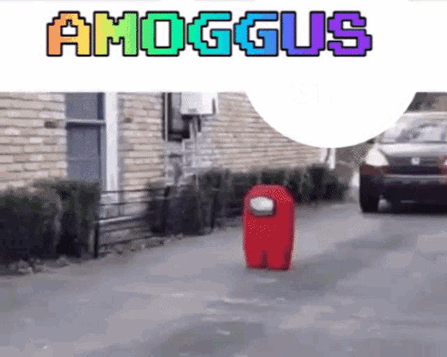 among us is a video game that is being advertised