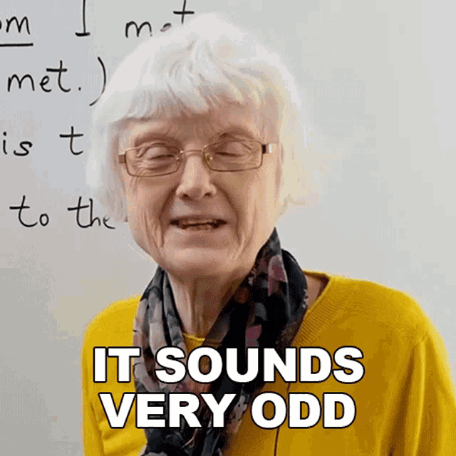 Its Sounds Very Odd Gill GIF - Its Sounds Very Odd Gill Engvid GIFs