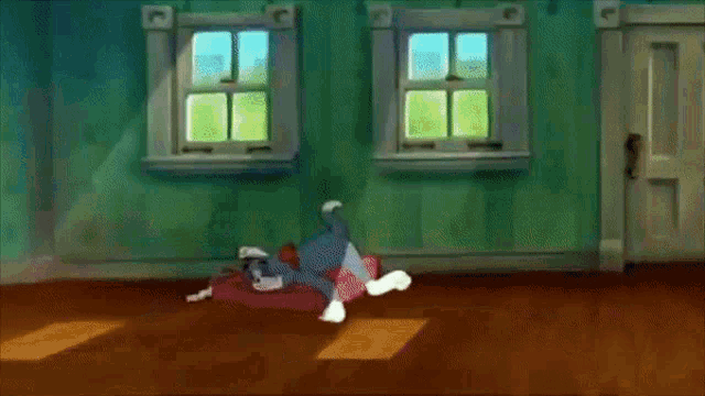 Destroy Destroyed GIF - Destroy Destroyed Tom And Jerry GIFs