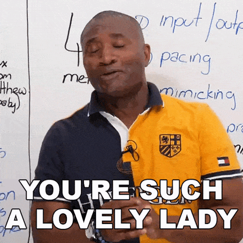 You'Re Such A Lovely Lady James GIF - You'Re Such A Lovely Lady James Engvid GIFs