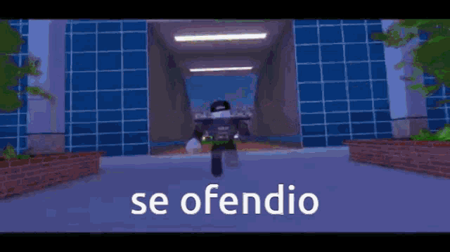 a group of cartoon characters are standing on a soccer field with the words se ofendio written in the middle