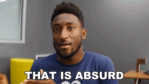 That Is Absurd Marques Brownlee GIF - That Is Absurd Marques Brownlee That'S Crazy GIFs
