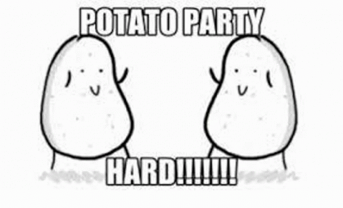 Potato Party GIF - Potato Party GIFs