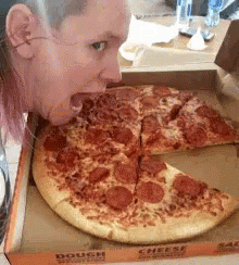 Eat Pizza GIF - Eat Pizza Lick GIFs