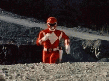 Power Rangers Red Ranger GIF - Power Rangers Red Ranger Run GIFs