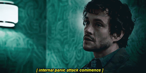 [internal Panic Attack Commence] - Hannibal Nbc GIF - Hannibal Hannibal Nbc Will Graham GIFs