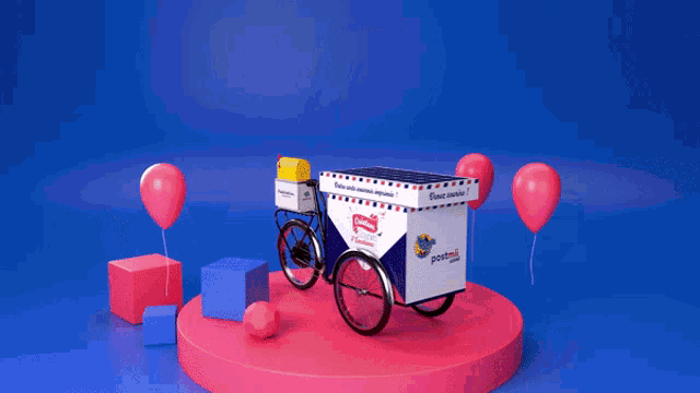 Postmii Car GIF - Postmii Car Balloons GIFs