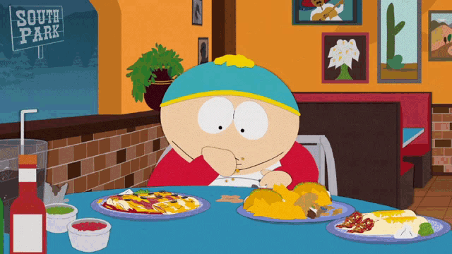 Eating Cartman GIF