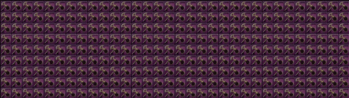 a purple background with a repeating pattern of letters on it .