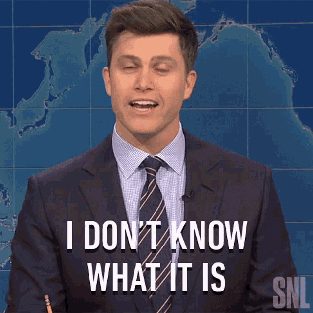 I Dont Know What It Is Saturday Night Live GIF - I Dont Know What It Is Saturday Night Live Weekend Update GIFs