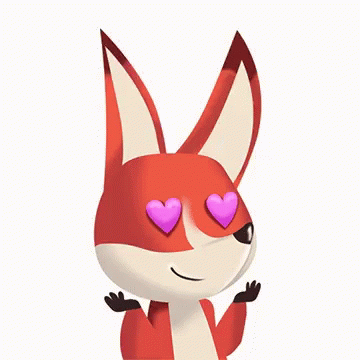 Fox Cute GIF - Fox Cute In Love GIFs
