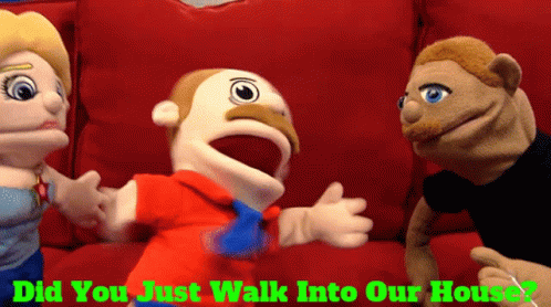 Sml Marvin GIF - Sml Marvin Did You Just Walk Into Our House GIFs