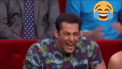 Salman Khan Laugh GIF - Salman Khan Laugh Lol GIFs
