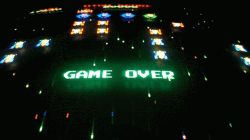 Game Over GIF - Game Over 80s GIFs