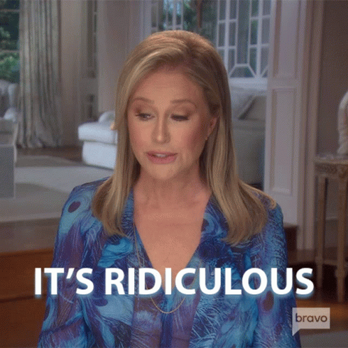 Its Ridiculous Real Housewives Of Beverly Hills GIF - Its Ridiculous Real Housewives Of Beverly Hills Its Absurd GIFs
