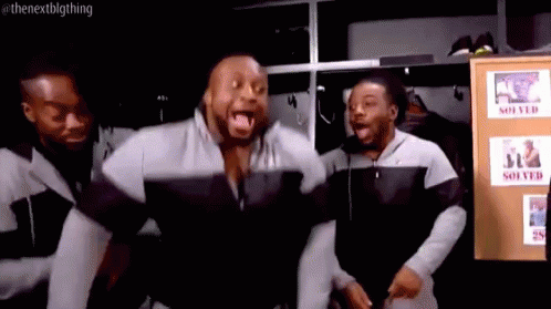 The New Day Supa Hot Fire GIF - The New Day Supa Hot Fire Big E GIFs